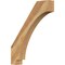 Ekena Millwork 4"W x 24"D x 30"H Imperial Rough Sawn Knee Brace, Western Red Cedar BRC04X24X30IMP00RWR - alternate 1